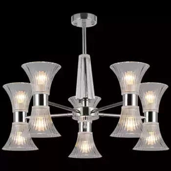 Люстра на штанге Illumico IL0288-10P-79 CR