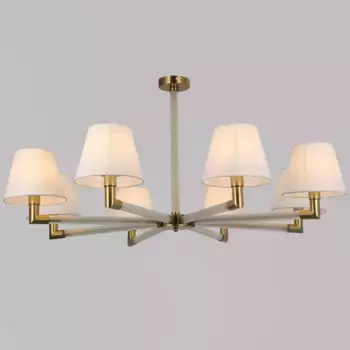 Люстра на штанге Illumico IL0501-8P-79 BRASS
