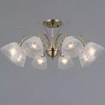 Люстра на штанге Illumico IL0594-8CSQ-25 AB AREZZO