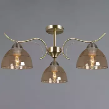 Люстра на штанге Illumico IL0733-3CSQ-25 AB AREZZO