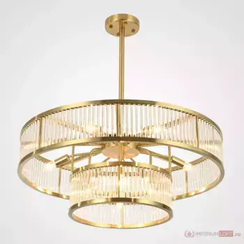 Люстра на штанге ImperiumLoft RH Marais Round Chandelier D80 147903-22