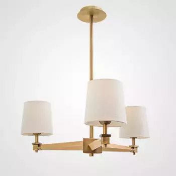 Люстра на штанге ImperiumLoft Stavra Jorgenson White/Light Wood 203578-26