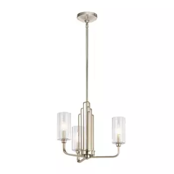 Люстра на штанге Kichler Kimrose QN-KIMROSE3-PN