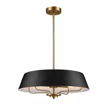 Люстра на штанге Kichler Luella KL-LUELLA-4P-BKB