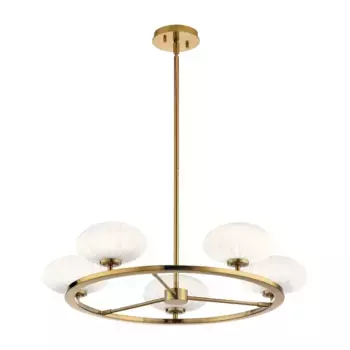 Люстра на штанге Kichler Pim QN-PIM5-FXG