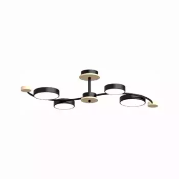 Люстра на штанге LED4U L3206-800 BK