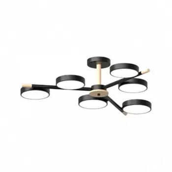 Люстра на штанге LED4U L3208-800 BK