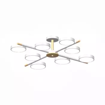 Люстра на штанге LED4U L3209-860 WH