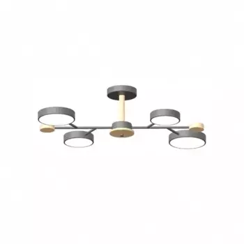 Люстра на штанге LED4U L3213-670 GR