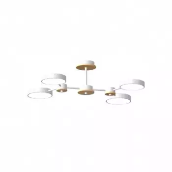 Люстра на штанге LED4U L3215-630 WH