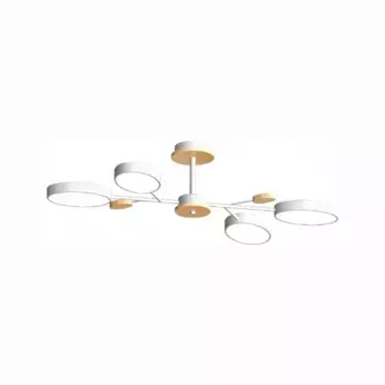 Люстра на штанге LED4U L3219-830 WH