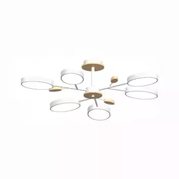 Люстра на штанге LED4U L3220-830 WH