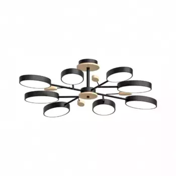 Люстра на штанге LED4U L3221-850 BK