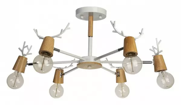 Люстра на штанге Loft it Sven 10024/6 White