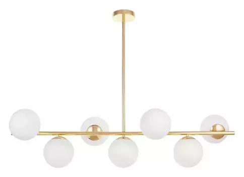 Люстра на штанге LUMINA DECO Fredica LDP 6030-7 GD