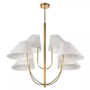 Люстра на штанге Myfar Lukas MR2390-6C