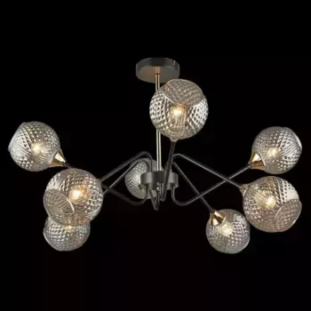 Люстра на штанге Reluce 04898-0.3-08 COFFEE+FGD