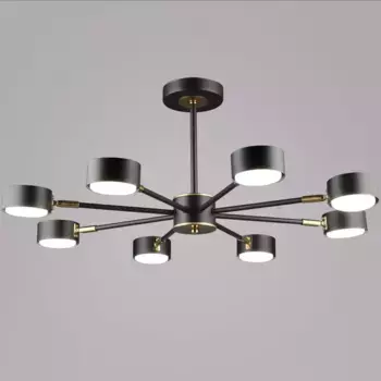 Люстра на штанге Reluce 06660-0.3-08 BK+COP GX53