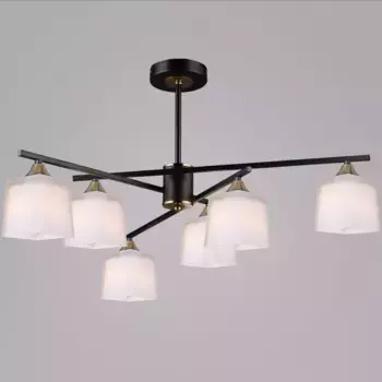 Люстра на штанге Reluce 06668-0.3-06 BK+COP