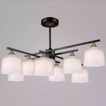 Люстра на штанге Reluce 06668-0.3-08 BK+COP