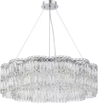 Люстра подвесная хрустальная 2174/09/12P Stilfort, серия Admire