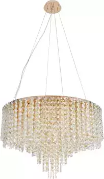 Люстра подвесная Stilfort 2187/03/12P серия Rain of Crystal