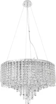 Люстра подвесная Stilfort 2187/09/12P серия Rain of Crystal