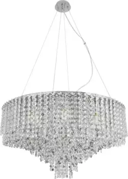 Люстра подвесная Stilfort 2187/09/16P серия Rain of Crystal