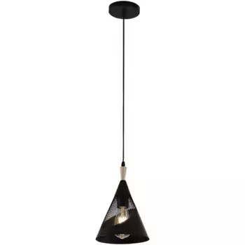 Люстра Reluce 03250-3.9-01 BK+WOOD