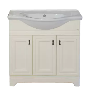 Тумба под раковину Misty Лувр 85 бежевая