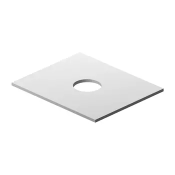 Столешница в ванную под раковину AM.PM Func 60 белый глянец