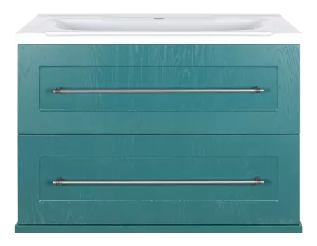 Марта - 80 Тумба подвесная бирюза ПВХ