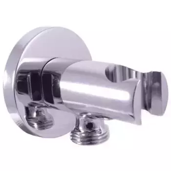 MD0750 Излив-держатель душевой лейки с отводом и STOP-вентилем, металл