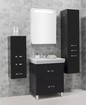 Мебель для ванной Акватон Америна Н 70 черная
