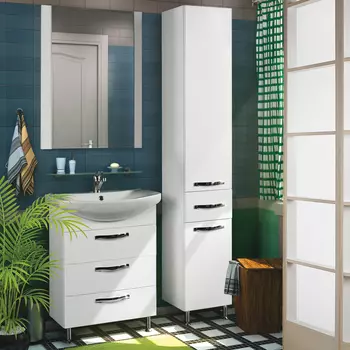 Комплект мебели напольный Aquaton Ария Н 65 белый