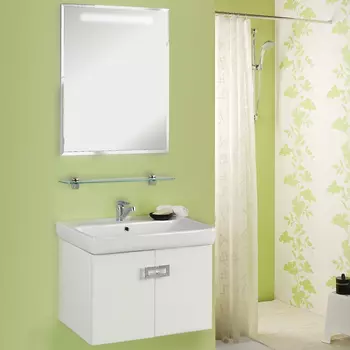 Комплект мебели Aquaton Оптима 67 белый