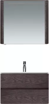 Мебель для ванной комнаты AM.PM Sensation 80 подвесная, табачный дуб