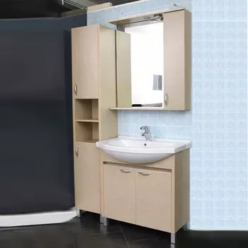 Мебель для ванной Aquanet Донна 80 светлый дуб