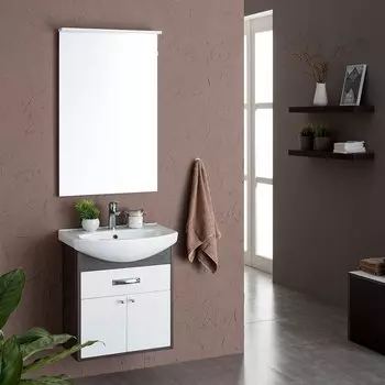 Мебель для ванной Aquanet Грейс 60 1 ящик, 2 фасада, дуб кантенбери