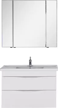 Мебель для ванной Aquanet Эвора 100 белая
