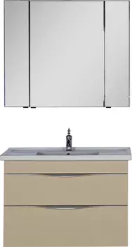 Мебель для ванной Aquanet Эвора 100 сливочная