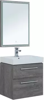 Мебель для ванной Aquanet Nova 60 2 ящика, дуб рошелье