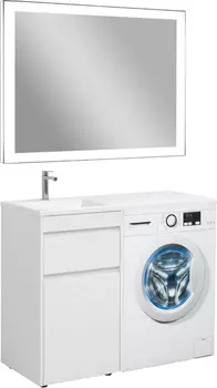 Мебель для ванной Aquanet Токио 58 1 ящик, с бельевой корзиной