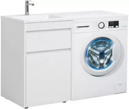 Мебель для ванной Aquanet Токио 68 1 ящик, с бельевой корзиной