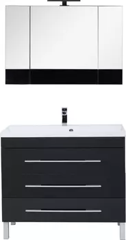 Мебель для ванной Aquanet Верона 100 черная