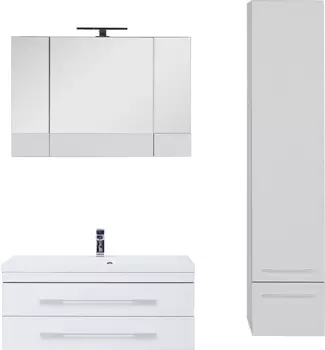 Мебель для ванной Aquanet Верона 100 подвесная белая