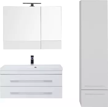 Мебель для ванной Aquanet Верона 90 подвесная белая