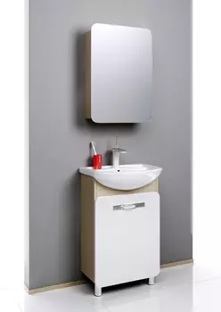 Мебель для ванной комнаты Aqwella Вега 55 дуб сонома