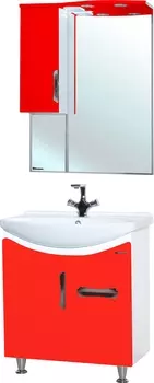 Мебель для ванной Bellezza Лагуна 65 с ящиком, красная