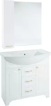 Мебель для ванной Bellezza Тиффани 105 белая